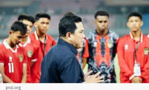 Ini Komentar Erick Thohir Usai Timnas Indonesia U-17 Gagal Bertarung Piala Asia U-17 2025