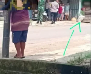 Polisi Selidiki Kasus Jasad Bocah Perempuan Ditumpukan Sampah depan Warung Klontong