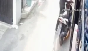 Motor Megawati Digondol Maling Saat Parkir di Depan Rumahnya
