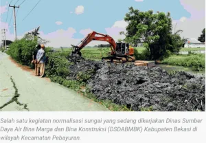 Normalisasi Sungai di Pebayuran, ‘Jurus’ Pemkab Bekasi Cegah Banjir dan Genjot Hasil Panen