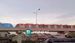 Gangguan LRT Jabodebek di Jatiwaringin, Layanan Jakarta-Bekasi Terdampak