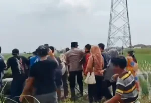 Warga Setia Mulya Protes Pembangunan SUTT PLN, Ganti Rugi Dipersoalkan