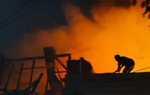 Korsleting Listrik, Rumah Warga di Cikarang Utara Ludes Terbakar