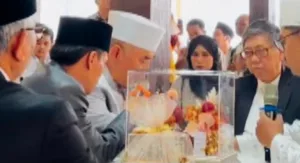 Tampil Sekejap, Pepen Eks Walikota Bekasi Keluar Penjara Jadi Wali Nikah Anaknya
