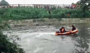 Seorang Pemancing Tewas dan 1 Lagi Hilang Terseret Arus Danau MM2100 Cikarang