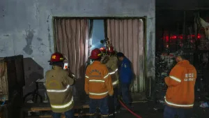 Korsleting Listrik, Ruko Agen Sembako di Cikarang Barat Ludes Terbakar