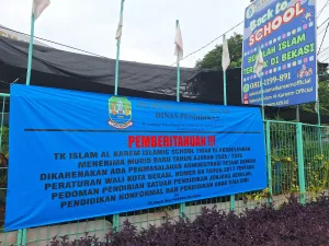 Diduga Langgar Administrasi, Al Kareem Islamic School di Bekasi Ditutup Disdik