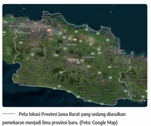 Wacana Pemekaran Jawa Barat, Ini 5 Wilayah Calon Provinsi Baru