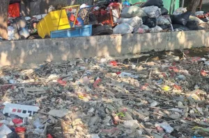 Normalisasi Kali Kapuk Medan Satria Dimulai, Sampah Sepanjang 50 Meter Segera Diangkut