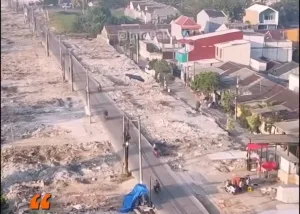 Pulo Timaha dari Atas Udara: Kondisi Terkini Pasca Penertiban Bangunan Liar