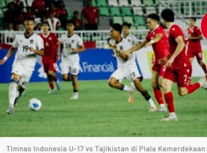 Piala Kemerdekaan 2025, Garuda Muda Ditahan Imbang Tajikistan di Laga Pembuka