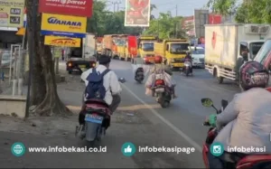 Penutupan Jalan Parsial di Jalan Pangkalan V Bantar Gebang hingga 20 November 2025