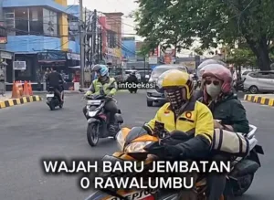 Jembatan O Rawalumbu Kembali Dibuka, Warga Bekasi Lega