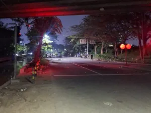 Situasi Kolong FO Summarecon Bekasi Kondusif, Polisi, TNI, dan Warga Siaga