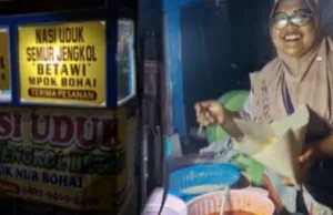 Mpok Nur Bohai dan Nasi Uduk Semur Jengkol, Resep Warisan Selamatkan Ekonomi Keluarga