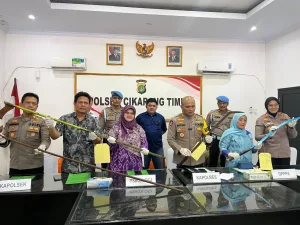 Terprovokasi Medsos, Tawuran di Cikarang 16 Pemuda Ditangkap