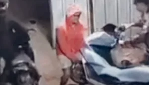 Nahas, 2 Unit Motor Badru Raib Digondol Maling, Pelaku Terekam CCTV