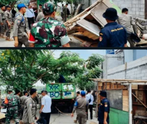 Warung di Antara Makam TPU Mangunjaya Dibongkar, Dulu Ramai Kini Tinggal Puing