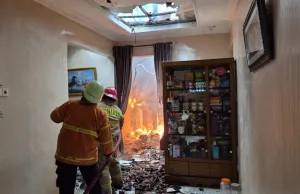 350 Juta Rupiah Melayang Akibat Kebakaran Kontrakan dan Rumah Warga di Jatiasih