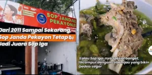 Sop Janda Pekayon Tetap Eksis, Manjakan Lidah Pelanggan dengan Menu Andalan