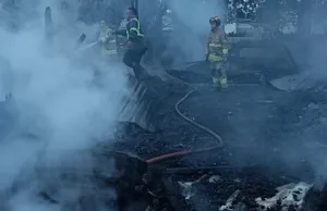 Sisa-Sisa Kebakaran Gudang Limbah di Pasirgombong