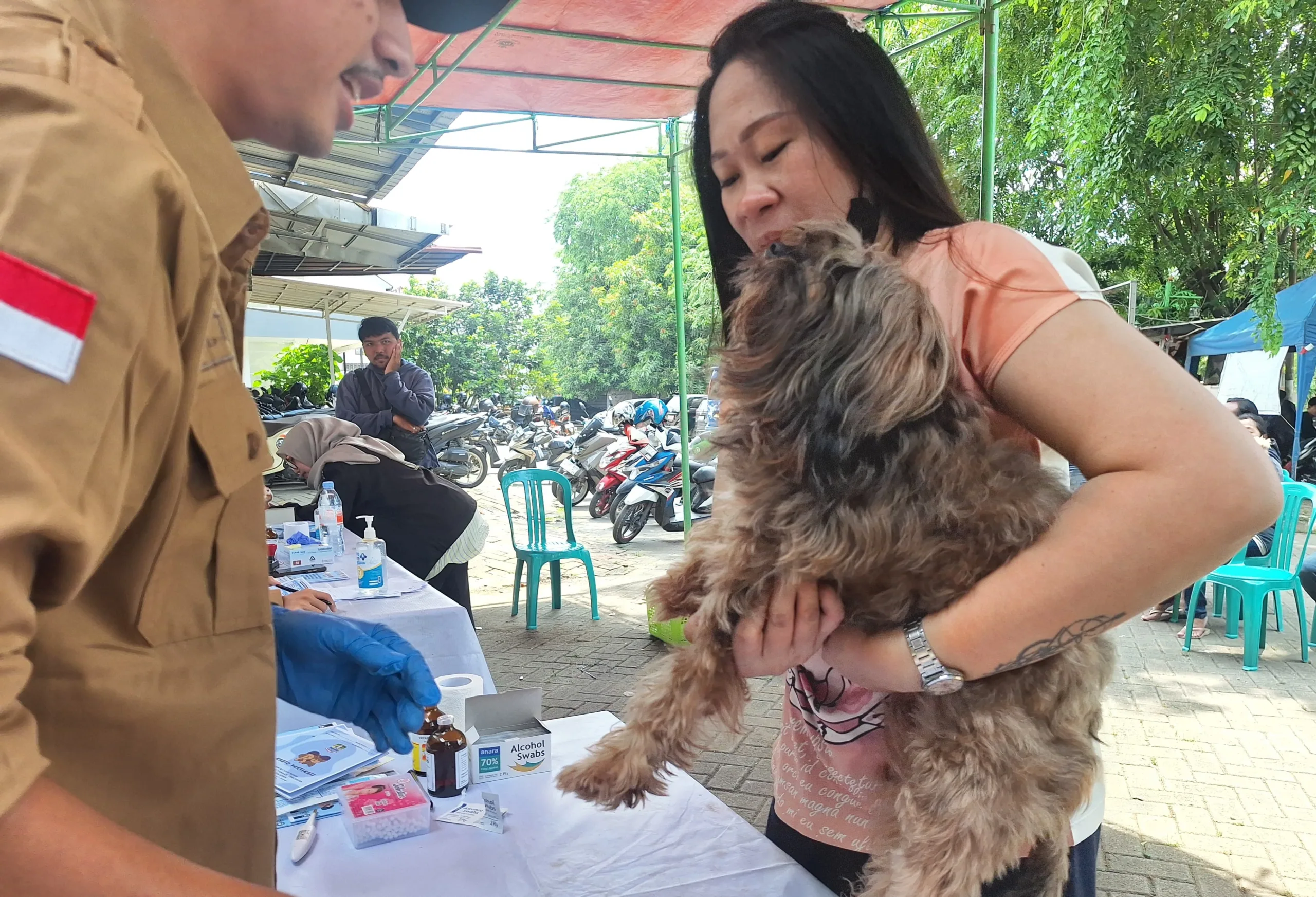 Jangan Sampai Hewan Kesayanganmu Kena Rabies, Posyanduan Bekatim Gelar Vaksinasi