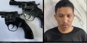 Senpi Imitasi Jadi Modus, Maling Motor di Cikarang Diringkus Polisi