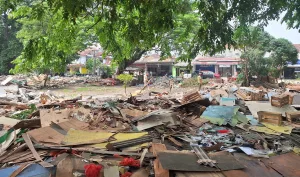 Bangli Wisma Jaya Ditertibkan, Pedagang Pasrah Berharap Mendapat Solusi