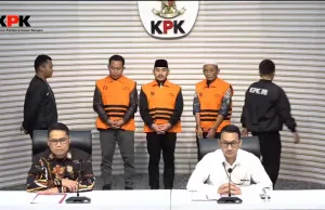 Bupati Bekasi Ade Kunang dan Bapaknya Ditetapkan Sebagai Tersangka Suap Ijon Proyek