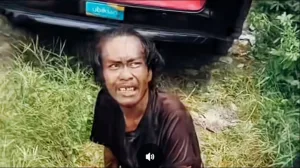 Pria Diduga ODGJ  Nyaris Babak Belur Ketahuan Curi Mobil Kini Dibawa ke TKSK
