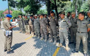 Jelang Natal dan Tahun Baru, Satpol PP Bekasi Kerahkan Ratusan Personel Gandeng Densus 88