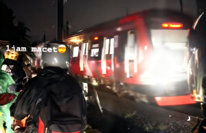 Kemacetan di Underpass Pasar Baru, Pengendara Keluhkan Waktu Tunggu