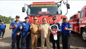 Kota Bekasi Dapat Hibah Satu Unit Mobil Damkar dari DKI Jakarta