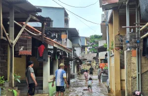Hujan Deras Sejak Malam Sabtu Banjiri 50 Rumah Warga Margahayu