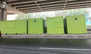 Wisata Air Kalimalang Kini Berjejer Kontainer Box Sebagai Sentra Kuliner