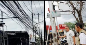Kabel-Kabel Berantakan di Kota Bekasi Bakal Ditata Dengan Sistem Ducting