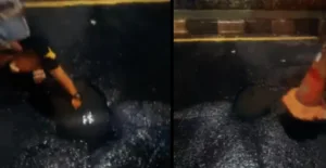 Bekas Galian PDAM di Cut Mutia Berlubang, Pengendara Motor: KerapnTerjadi Kecelakaan