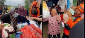 Warga Kampung Gabus Gendong Mengungsi Akibat Kali CBL Meluap dan Tanggul Jebol