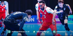 Piala Asia Futsal 2026: Timnas Indonesia Menang Telak, Pemain Bekasi Cetak Gol