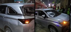 Polisi Selidiki Insiden Pengemudi Mobil Seret Motor 1 Km di Jalan KH Noer Ali Kalimalang 