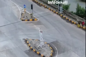 Simpang Tol Gabus Tak Lagi Berhias Patung Ikan Gabus, Ini Jawaban Bang Gadol