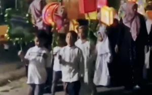 Tradisi Tahunan, Pawai Obor Tarhib Ramadan Ramaikan Mangunjaya
