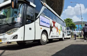 1.458 Warga Bekasi Berangkat Mudik Gratis, 27 Armada Bus Meluncur
