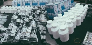 Ratusan Ribu Butir Obat Keras Disita di Gudang Kontrakan Jalan Warung Doyong Tambun