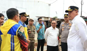 Ketua DPRD Kota Bekasi Sardi Effendi Tinjau Kesiapan Pengamanan dan Layanan Mudik Lebaran 2026