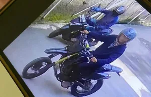 Maling Motor Trail Sasar Warga yang Baru Pulang Kerja Malam