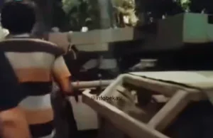 Ini Kronologi Tangki Truk Trailer Jatuh di Jalan Ahmad Yani Bekasi