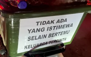 Bikin Ngakak dan Terharu, Ini Deretan Tulisan di Motor Para Pemudik