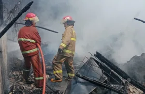 Ini Penyebab Rumah Warga di Tanah Irigasi Teluk Pucung Ludes Hangus Terbakar