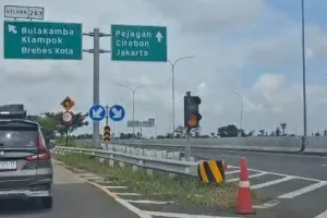 One Way Lokal Berlaku di Tol Pejagan-Pemalang, Jasamarga Minta Pengguna Jalan Tertib